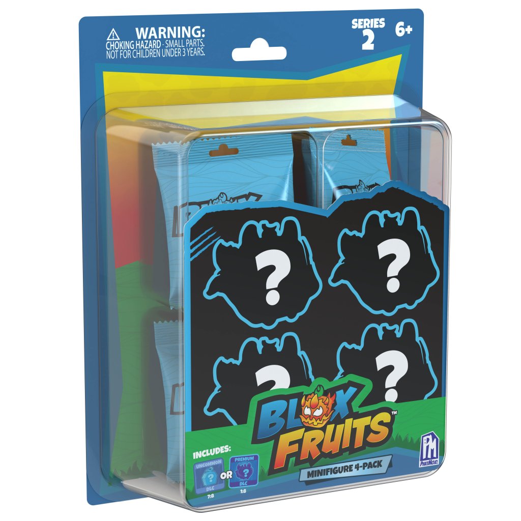 BLOX FRUITS Mini Figure 4 Pack - Series 2 BLOX FRUITS Mini Figure 4 Pack - Series 2
